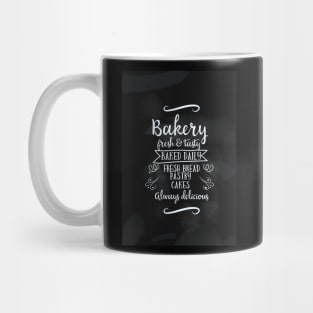 Vintage Baking poster Mug